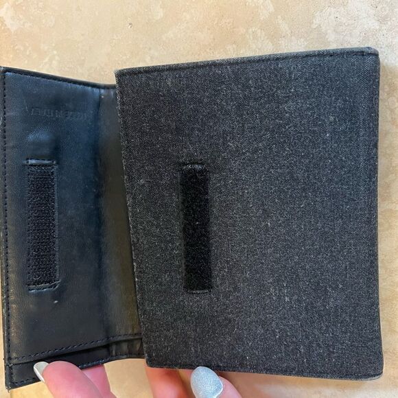 AUTH PRADA WALLET- bifold gray - Picture 7 of 10